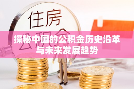 太原探秘中国的公积金历史沿革与未来发展趋势