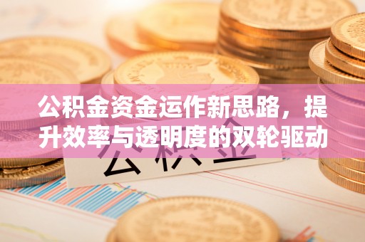 太原公积金资金运作新思路，提升效率与透明度的双轮驱动